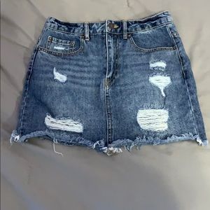 Forever 21 denim skirt